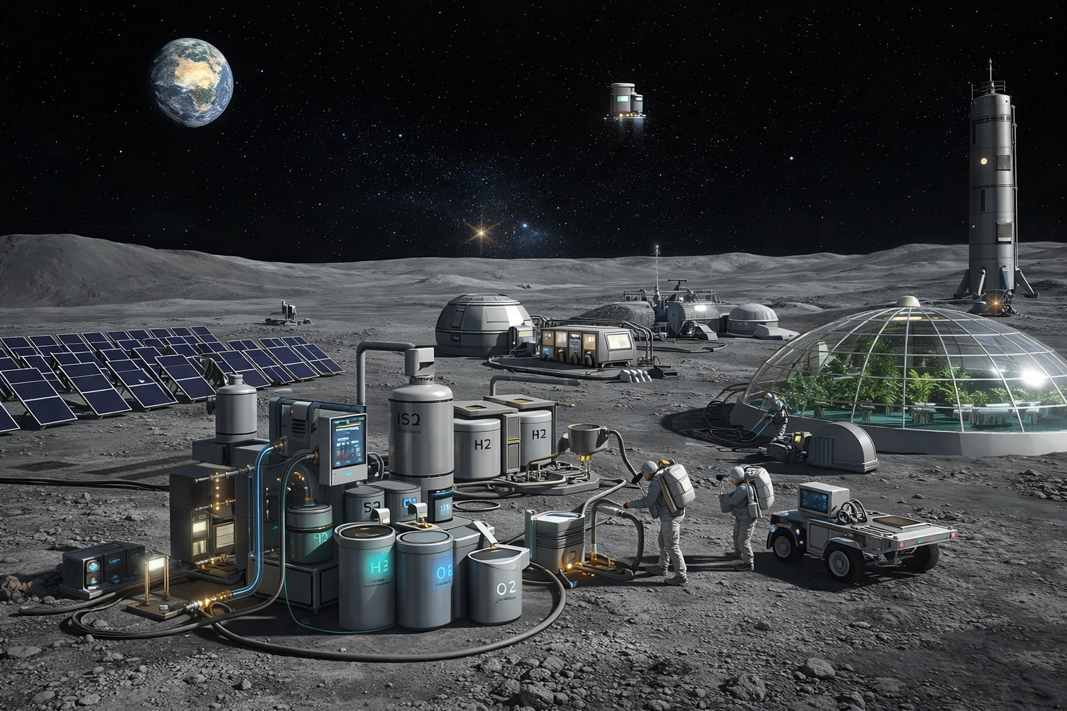 Image: What the Moon Surface will look like in the near future