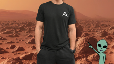 2 x Space Resource Technologies T-Shirts