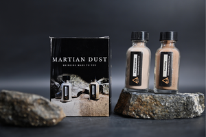 Space Resource Technologies Perserverance and Curiosity Martian Regolith Jars