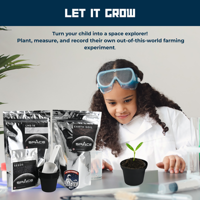 Science Fair Experiment, Grow Plants in Moon Dust Dirt Plant the Moon Challenge