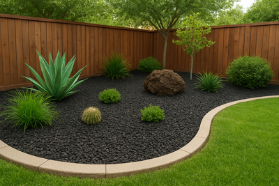Natural Black Lava Rocks