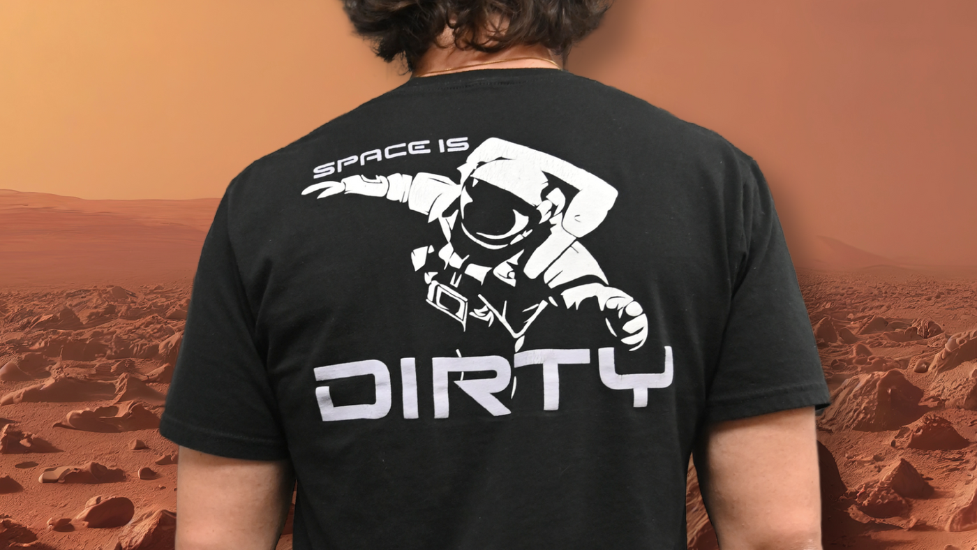 Black - Cotton/Polyester - Short Sleeve SRT Brand T-shirt