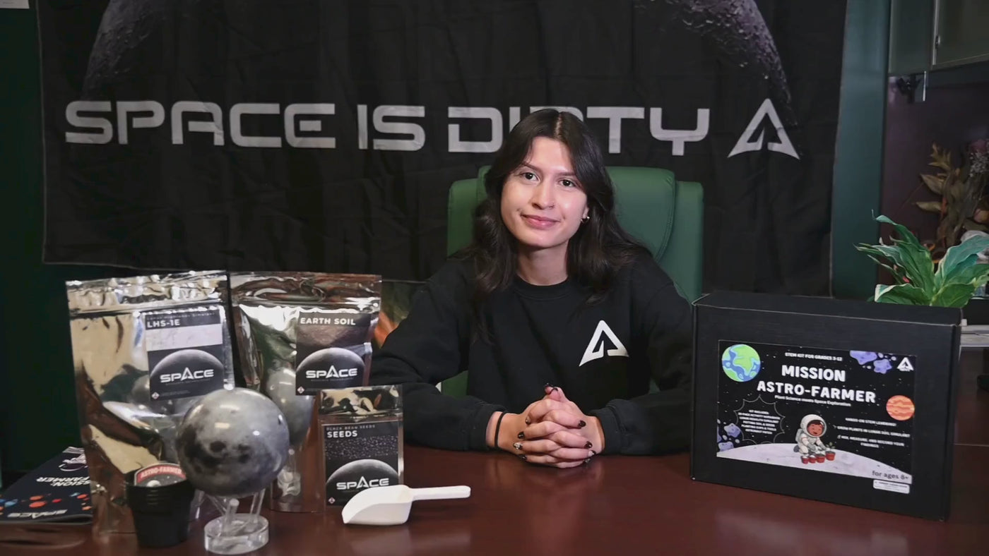 Astro-Farmer STEM Activity Kit, Grow Plants in Moon Dirt